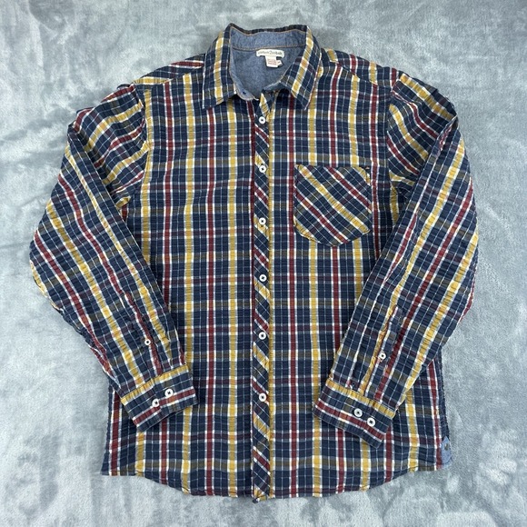 Carbon 2 Cobalt Other - Carbon 2 Cobalt multicolor textured cotton shirt men's size Medium Nice